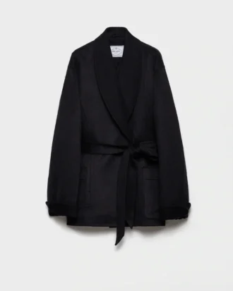 Chaqueta Caban de terciopelo doble y un solo pecho