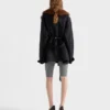 Chaqueta Caban de terciopelo doble y un solo pecho