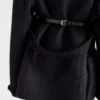 Chaqueta Caban de terciopelo doble y un solo pecho
