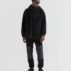 Chaqueta con capucha de forro polar reciclado Chaqueta con capucha de forro polar reciclado