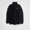 Chaqueta convertible de terciopelo y plumón Chaqueta convertible de terciopelo y plumón