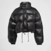 Chaqueta corta convertible de plumón Re-Nylon Chaqueta corta convertible de plumón Re-Nylon