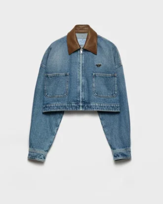 Chaqueta corta de denim
