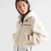 Chaqueta corta de doble forro polar Chaqueta corta de doble forro polar
