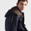 Chaqueta de algodón con capucha Chaqueta de algodón con capucha