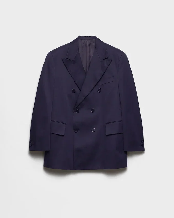 Chaqueta de algodón de doble botonadura Chaqueta de algodón de doble botonadura