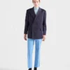 Chaqueta de algodón de doble botonadura Chaqueta de algodón de doble botonadura
