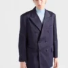 Chaqueta de algodón de doble botonadura Chaqueta de algodón de doble botonadura