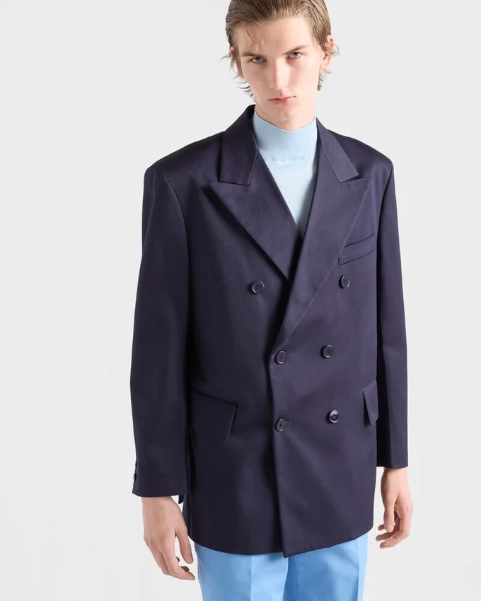 Chaqueta de algodón de doble botonadura Chaqueta de algodón de doble botonadura