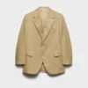 Chaqueta de algodón de un solo pecho Chaqueta de algodón de un solo pecho