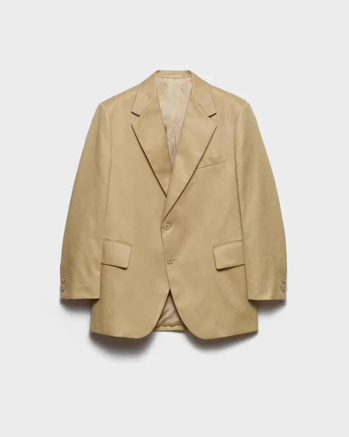 Chaqueta de algodón de un solo pecho Chaqueta de algodón de un solo pecho