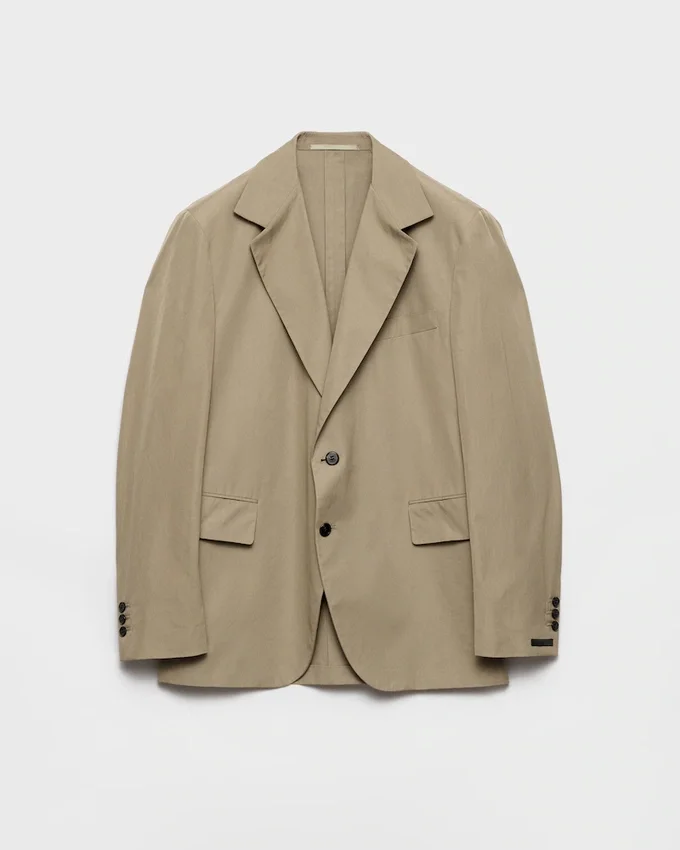 Chaqueta de algodón de un solo pecho Chaqueta de algodón de un solo pecho