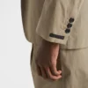 Chaqueta de algodón de un solo pecho Chaqueta de algodón de un solo pecho