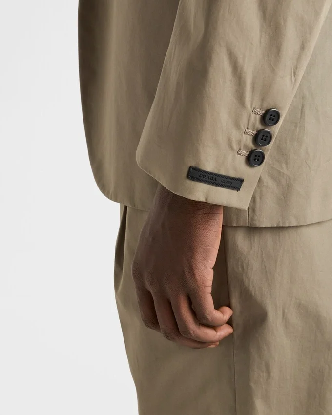 Chaqueta de algodón de un solo pecho Chaqueta de algodón de un solo pecho