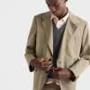 Chaqueta de algodón de un solo pecho Chaqueta de algodón de un solo pecho