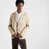 Chaqueta de algodón de un solo pecho Chaqueta de algodón de un solo pecho