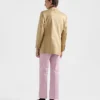 Chaqueta de algodón de un solo pecho Chaqueta de algodón de un solo pecho