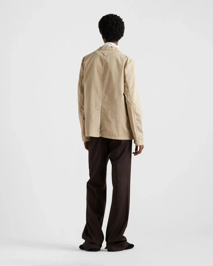 Chaqueta de algodón de un solo pecho Chaqueta de algodón de un solo pecho