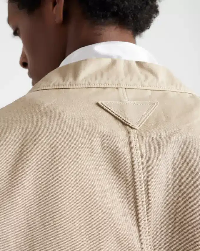 Chaqueta de algodón de un solo pecho Chaqueta de algodón de un solo pecho