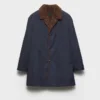 Chaqueta de algodón y piel de oveja Chaqueta de algodón y piel de oveja