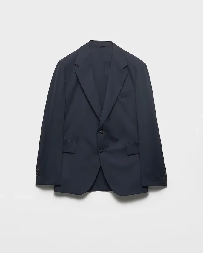 Chaqueta de cachemira de un solo pecho Chaqueta de cachemira de un solo pecho