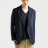 Chaqueta de cachemira de un solo pecho Chaqueta de cachemira de un solo pecho