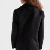 Chaqueta de cachemira de un solo pecho Chaqueta de cachemira de un solo pecho
