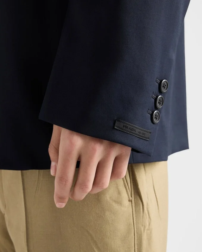 Chaqueta de cachemira de un solo pecho Chaqueta de cachemira de un solo pecho