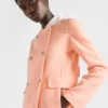 Chaqueta de cachemira ligera de doble botonadura Chaqueta de cachemira ligera de doble botonadura