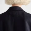 Chaqueta de chevrón de un solo pecho Chaqueta de chevrón de un solo pecho