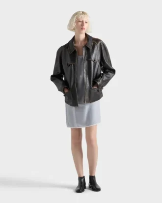 Chaqueta de cuero