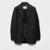 Chaqueta de gabardina de un solo pecho Chaqueta de gabardina de un solo pecho