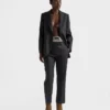 Chaqueta de gabardina de un solo pecho Chaqueta de gabardina de un solo pecho