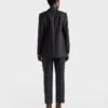 Chaqueta de gabardina de un solo pecho Chaqueta de gabardina de un solo pecho
