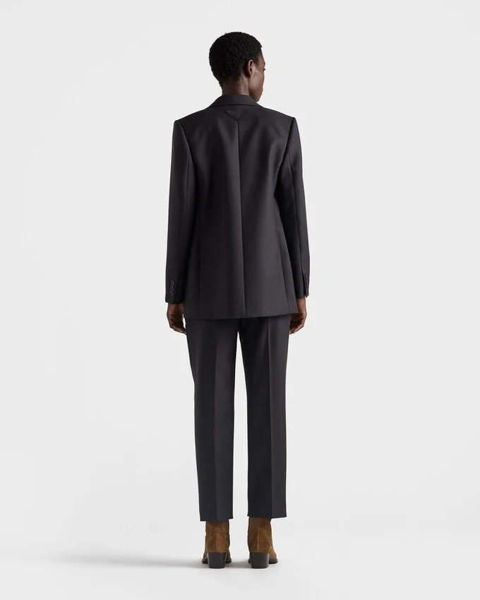 Chaqueta de gabardina de un solo pecho Chaqueta de gabardina de un solo pecho