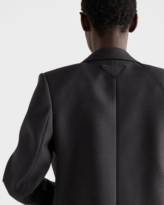 Chaqueta de gabardina de un solo pecho Chaqueta de gabardina de un solo pecho