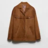 Chaqueta de gamuza