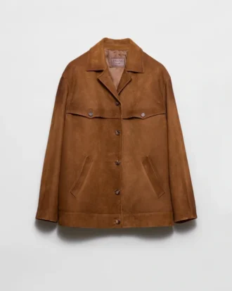 Chaqueta de gamuza