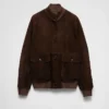 Chaqueta de gamuza