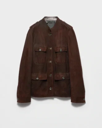 Chaqueta de gamuza