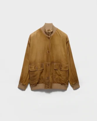 Chaqueta de gamuza