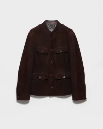 Chaqueta de gamuza