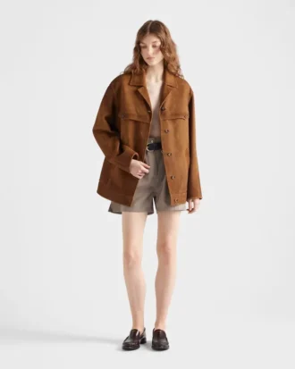 Chaqueta de gamuza