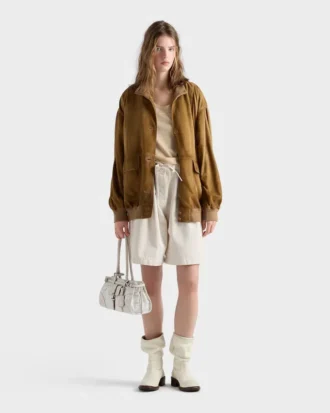 Chaqueta de gamuza