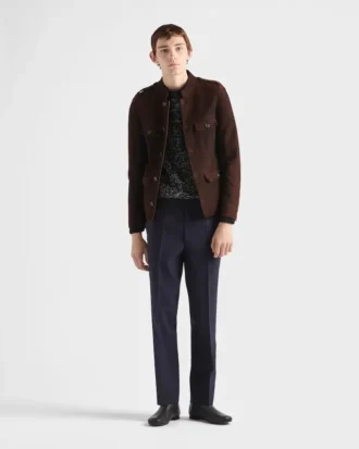 Chaqueta de gamuza