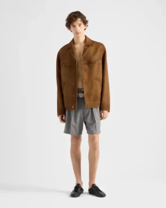 Chaqueta de gamuza