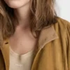 Chaqueta de gamuza