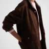 Chaqueta de gamuza