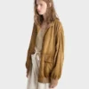 Chaqueta de gamuza