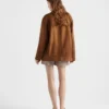 Chaqueta de gamuza